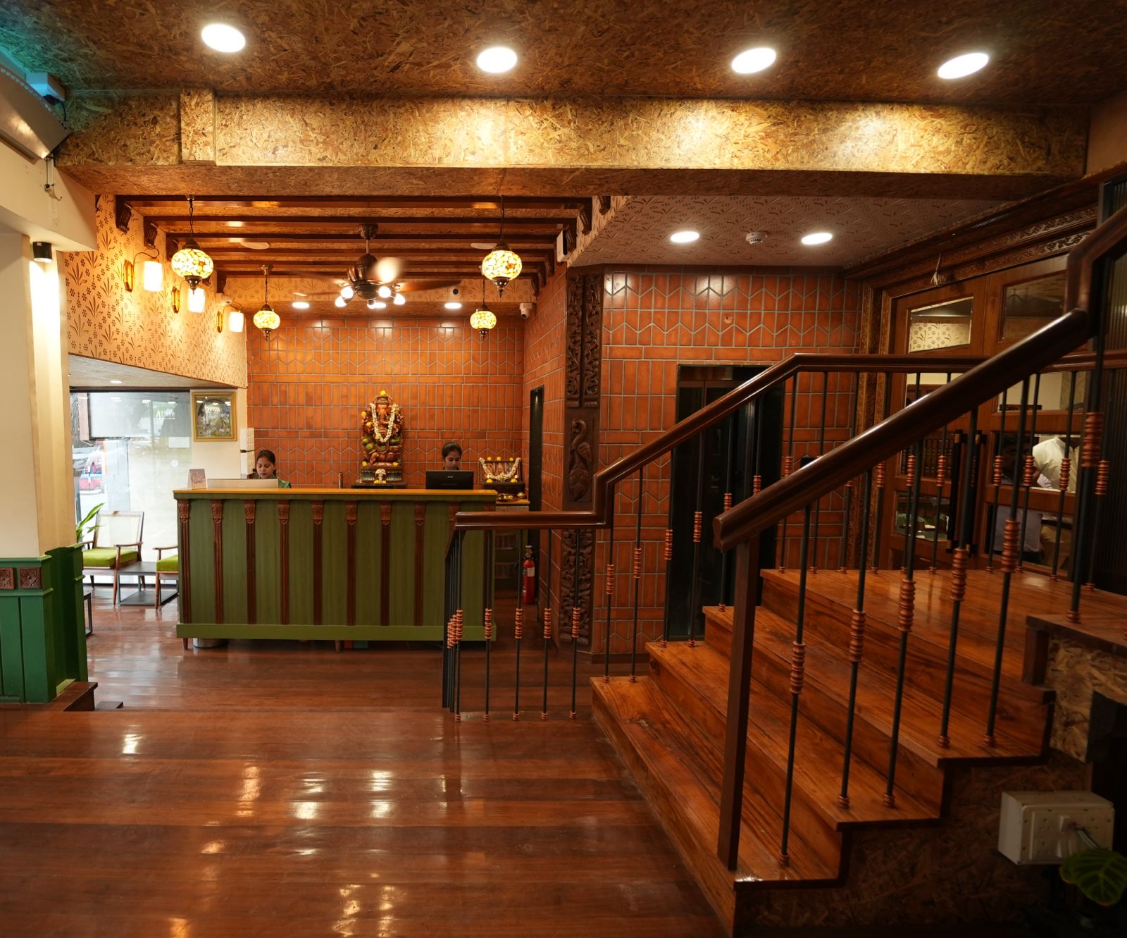 Atithyaa Gandhi Bazaar entrance